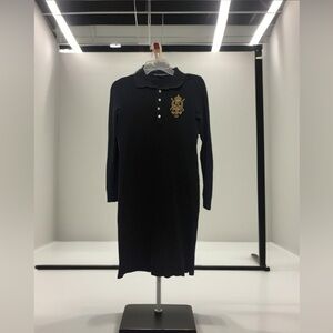 Ralph Lauren Sport long sleeve Dress / Black S